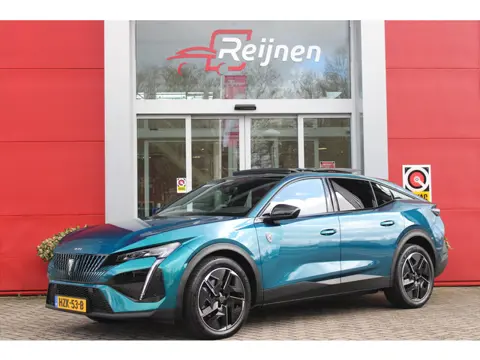 Peugeot e-408 GT AVANTAGE 58 kWh | PANORAMISCH SCHUIF/KANTEL DAK | ELEKTRISCH BEDIENBARE VOORSTOELEN