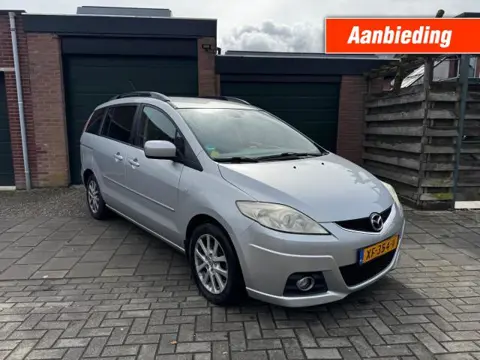 MAZDA 5  2.0 TOURING 7-PERSOONS / NAVI / TREKHAAK / CARPLAY / AIRCO / INRUILKOOPJE!