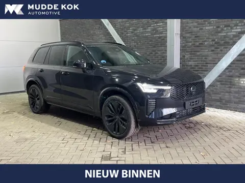 Volvo XC90 T8 Plug-in hybrid Ultra Black Edition | Luchtvering | Trekhaak | Head-Up | 360° Camera | 