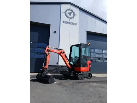 Kubota minigraver met hydro snelwissel