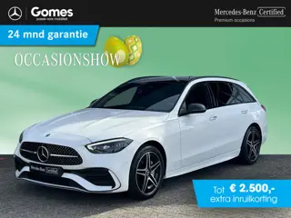Mercedes-Benz C-klasse Estate 300 e AMG | Rijassistentie+ | Panoramadak