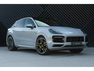 Porsche Cayenne Coupé 3.0 E-Hybrid Sport Design Pano GTS stoel PDLS Head Up Sport Chrono Nachtz. 360
