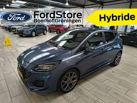 Ford Fiesta EcoBoost Hybrid 125 pk ST-Line | LED | Navi | Clima | Apple Carplay | 17" | Pr. glass | 