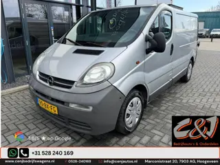 Opel Vivaro 1.9 CDTI L1H1DC Elegance airco, nieuwe riem, apk dec 26, MARGE