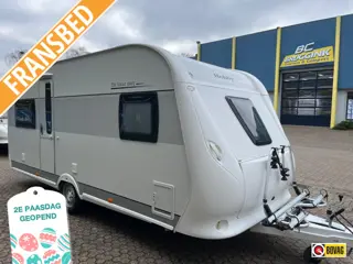 Hobby De Luxe 460 UFE FRANS BED EN RONDZIT