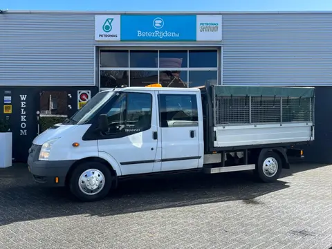 Ford Transit 330L 2.2 TDCI Ambiente DC, Airco, Radio, Trekhaak, Dubbel Cabine, 6 Persoons