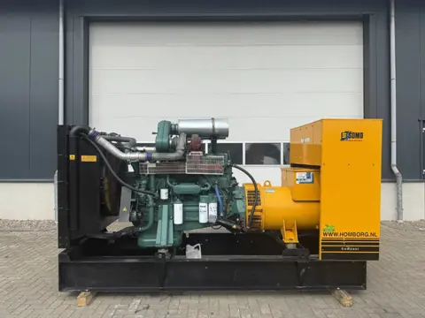Volvo TAD 1631 G SDMO Leroy Somer 550 kVA noodstroom aggregaat generatorset