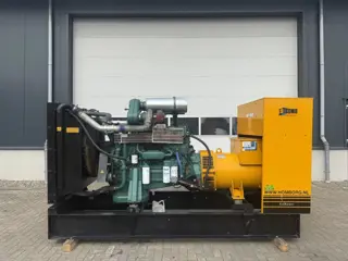 Volvo TAD 1631 G SDMO Leroy Somer 550 kVA noodstroom aggregaat generatorset