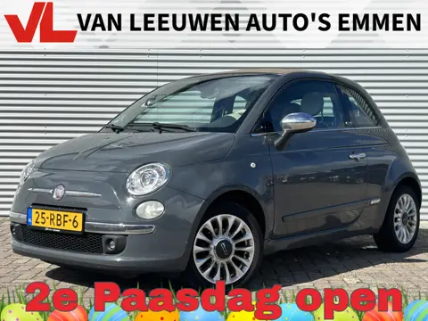 Fiat 500C 1.2 Rock Cabrio | Airco | Automaat | Leer!