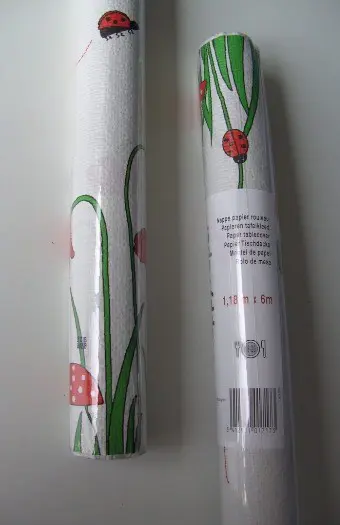 TAFELPAPIER OP ROL 1,18 x 6 mtr Wit deco 2 rollen = 12 mtr