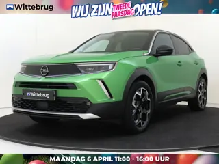 Opel Mokka-e Ultimate 50-kWh 11kw bl. | Alcantara | Winterpakket | Camera | Carplay |
