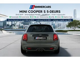 Mini Cooper S 2.0 Aut 5-deurs|PANO| Keyless | HUD | HK | ACC | Dealer onderhouden