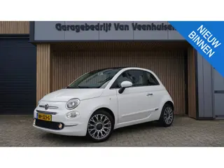 Fiat 500 0.9 TwinAir 80pk Turbo Lounge Pano.Dak 16inch LM Navi Airco *Sportief* NL auto!