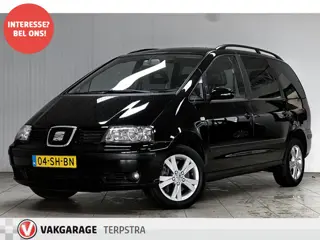 SEAT Alhambra 1.8-20V Turbo Luxe LPG-G3!/ D-Riem verv: 253.000 KM!/ 150pk!/ Trekhaak/ 17'' LMV/ Voor