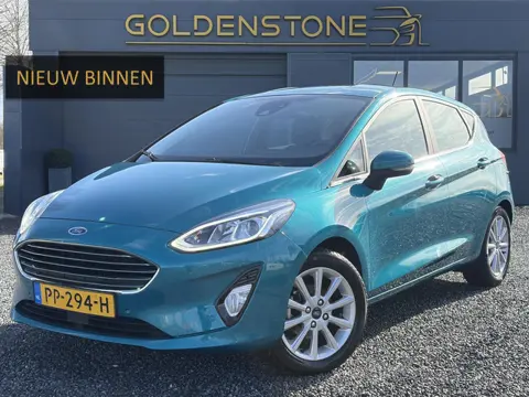 Ford Fiesta 1.0 EcoBoost Titanium 2e Eigenaar,Navi,Camera,Trekhaak,102pk,B&O Audio,6 Bak,Pdc V+A,Cli