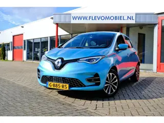 Renault ZOE R135 Edition One 52 kWh (Huur Accu) Leder|Navi|Cam|Clima|LMV
