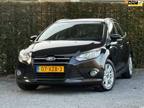 Ford Focus Wagon 1.0 Eco Titanium/DEALER OH/RIJDT SUPER!