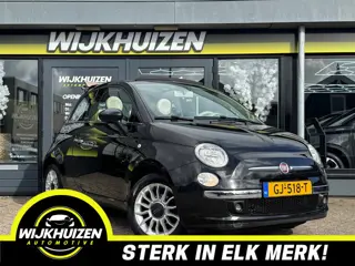Fiat 500 C 1.2 Lounge Cabrio met Airco !!! 15 Inch !!! Leder !!! Nap !!!