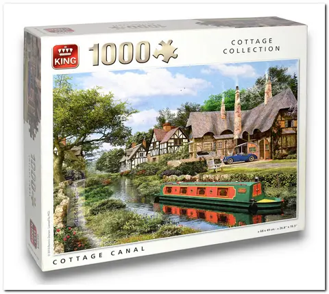 Cottage Canal - King - 1000 Stukjes