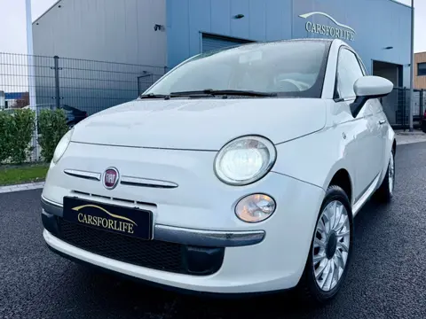Fiat 500 1.2 Lounge Pelle Frau Creme (Automaat)