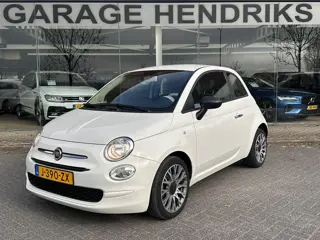 Fiat 500 1.0 Hybrid Pop | Airco | 16"LM velgen | Cruise Control | Bianco Gelato |