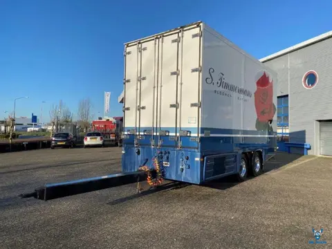Tracon UDEN TM.180 / NL TRAILER / THROUGH-LOADING SYSTEM / ISOLATED / ALCOA / PLATFORM 2000 KG / 200