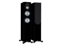 Monitor Audio Silver 300 7G hoogglans vloerstaande speaker zwart