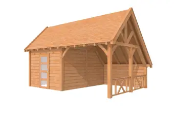 Tuinhuis douglas Classico 2: 600 x 400 cm