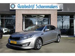 Kia Optima 2.0 CVVT Hybrid Super Pack 2xPANO CAMERA STOELVERW/VERKOELING LEER MEMORY CRUISE CLIMA NA