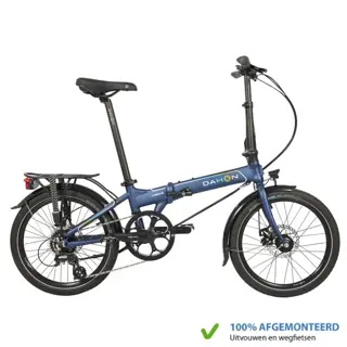 Dahon Vouwfiets Launch D8 Blauw