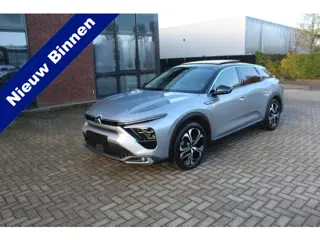 Citroën C5 X 1.6 Plug-in Hybrid 225 Shine Pack Leder-Memory-Schuifdak-Audio-Trekhaak 25.000 Km !!