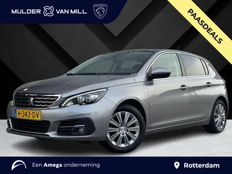 Peugeot 308 Blue Lease Allure Premium 1.2 Turbo 110pk | PANODAK | TREKHAAK | NAVI | APPLE CARPLAY / 