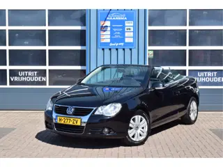 Volkswagen Eos 1.6-16v FSI Zwart leer Lichtmetalen velgen Arico