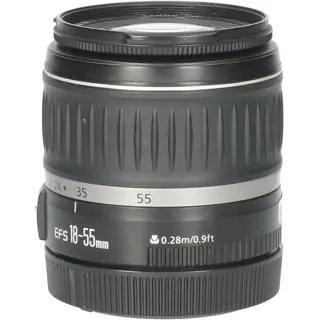 Tweedehands Canon EF-S 18-55mm f/3.5-5.6 DC II CM6430