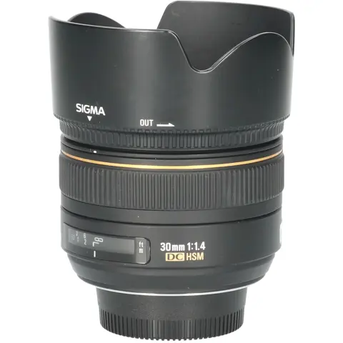 Tweedehands Sigma 30mm f/1.4 EX DC HSM Nikon-AFD CM6432