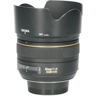 Tweedehands Sigma 30mm f/1.4 EX DC HSM Nikon-AFD CM6432