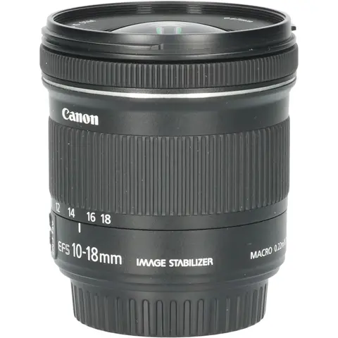Tweedehands Canon EF-S 10-18mm f/4.5-5.6 IS STM CM6439