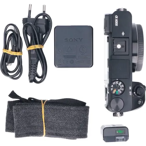 Tweedehands Sony A6000 Body Zwart CM6453