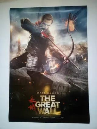 THE GREAT WALL filmposter.