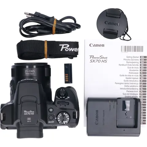 Tweedehands Canon PowerShot SX70 HS Black CM6446