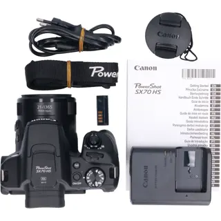 Tweedehands Canon PowerShot SX70 HS Black CM6446