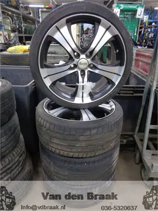 Porsche Boxster (986) 1996-2004 Aluminium velgenset 19 inch