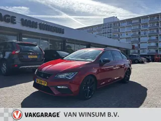 SEAT Leon ST 1.5 TSI FR Ultimate Edition Black 150PK Cruise Pano/schuifdak Automaat Stoel/Stuurverwa