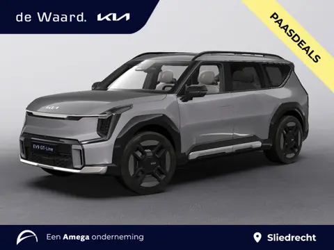 Kia EV9 GT-Line AWD 99.8kWh 385pk | €2.000 VOORDEEL | VEGAN LEDEREN STOELBEKLEDING 'GT-LINE | SCHUIF