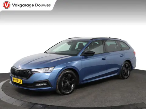 Skoda Octavia Combi Combi 1.0 e-TSI Sport Business |NAP |1e eigenaar |Dealeronderhouden|Trekhaak|App