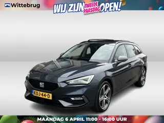 SEAT Leon Sportstourer 1.5 eTSI FR / AUTOMAAT/ PANO/ ELEK.ACHTERKLEP/ ACC/ STUUR+STOELVERWARM./ FULL