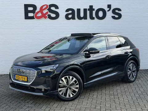 Audi Q4 e-tron 40 S-Line SOH90% Leder Stoelverwarming Panorama Carplay Camera+pdc Trekhaak Dab+