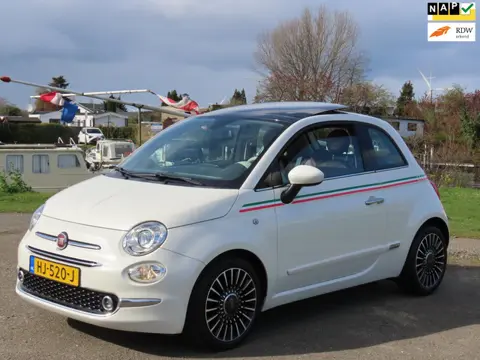 Fiat 500 0.9 TwinAir Turbo Lounge *1e EIG *OPENDAK *PANO *CRUISE *LEER *NAVI