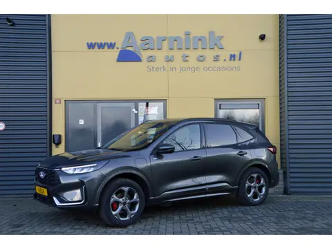 5X FORD Kuga 2.5 PHEV hybride 242 pk St-line X technopack, camera, winterpack, trekhaak, agr stoelen