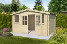 NIEUW Blokhut Dallas 376x292 Onbehandeld vuren